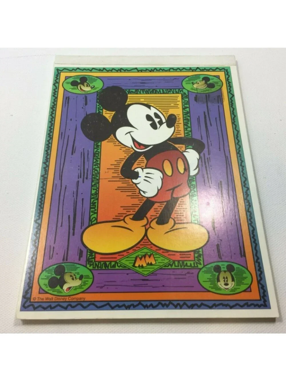 Vintage Disney Garfield SpongeBob Tablets Note Pad Notebook Stationary Novelty